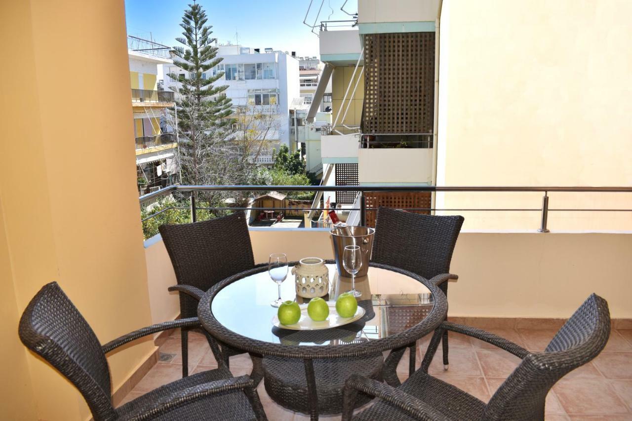 Karma Apartment - Next To Sandy Beach Chrissi Akti Chania Exterior foto