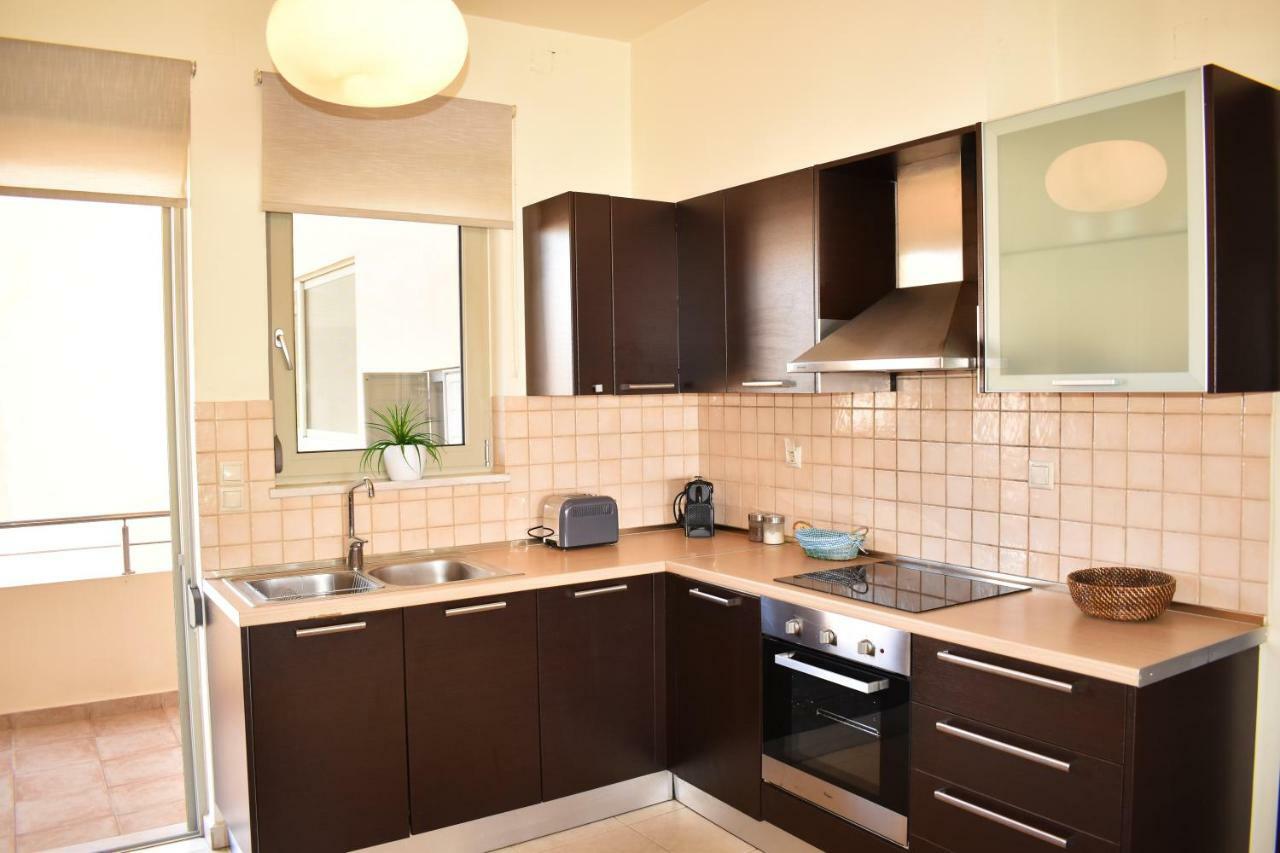 Karma Apartment - Next To Sandy Beach Chrissi Akti Chania Exterior foto