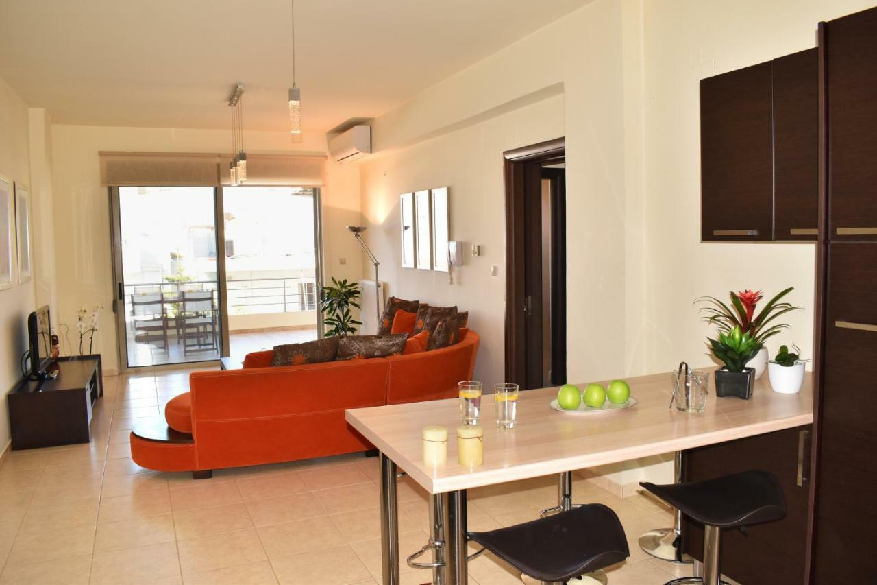 Karma Apartment - Next To Sandy Beach Chrissi Akti Chania Exterior foto