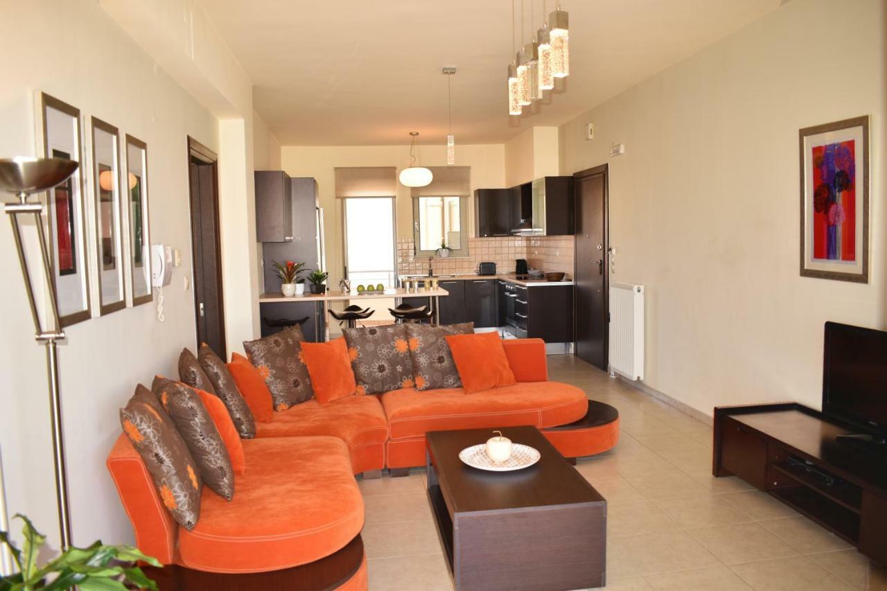 Karma Apartment - Next To Sandy Beach Chrissi Akti Chania Exterior foto