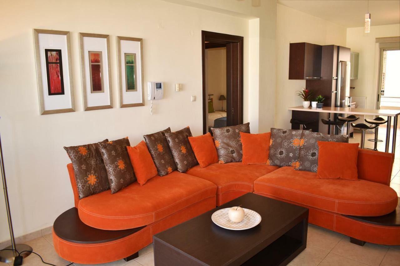 Karma Apartment - Next To Sandy Beach Chrissi Akti Chania Exterior foto