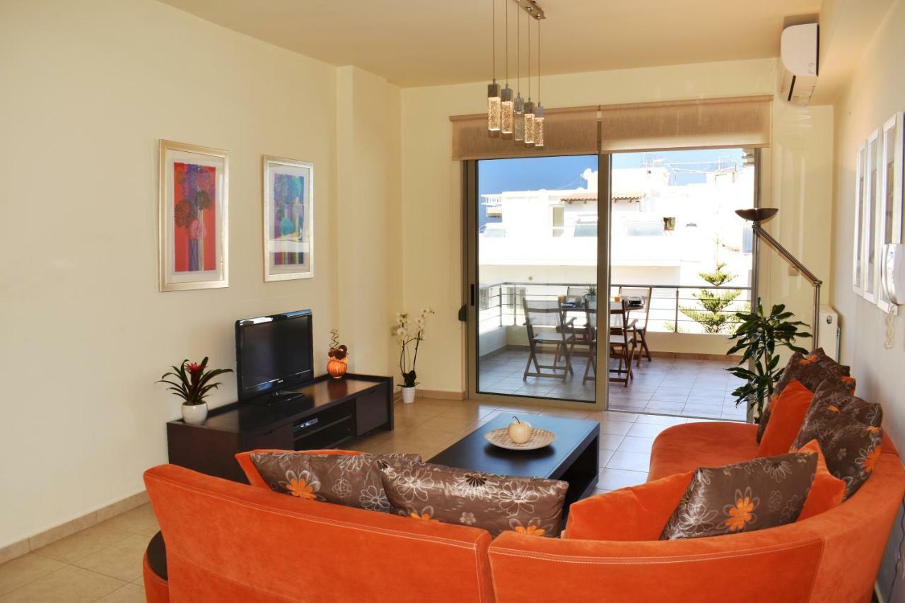 Karma Apartment - Next To Sandy Beach Chrissi Akti Chania Exterior foto
